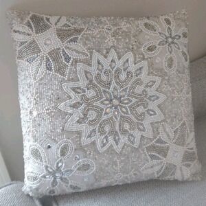 pier one imports Beaded pillow